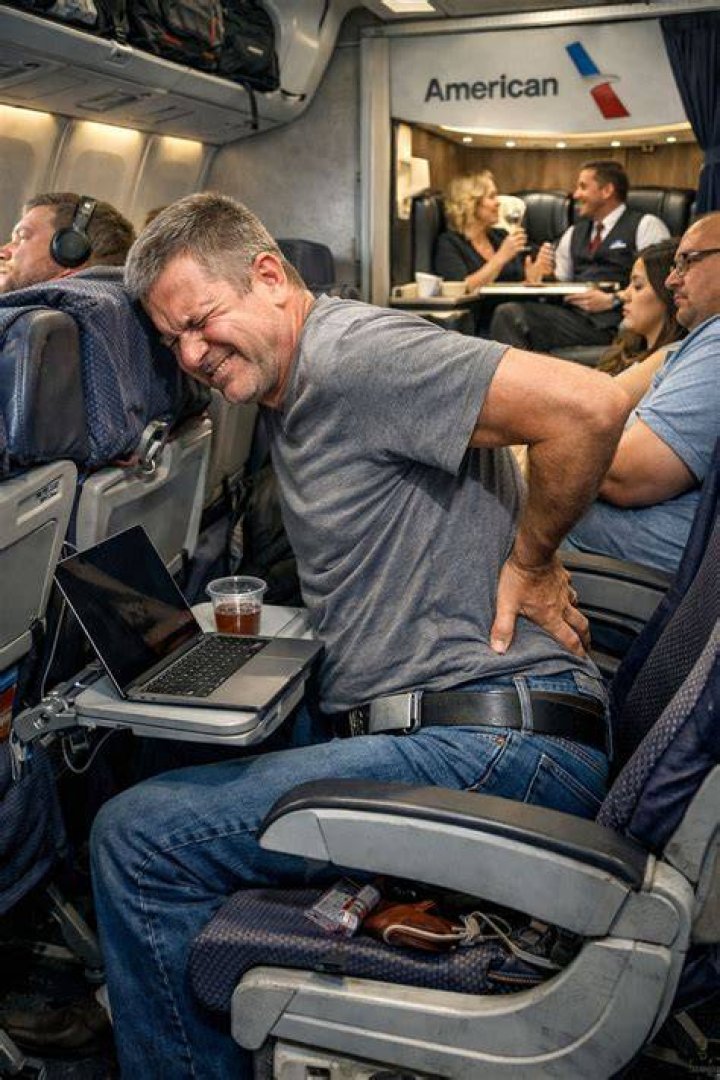 A passenger (center) elbows another man (left) moments after he cursed him out for falling asleep on his shoulder in a New York City subway car