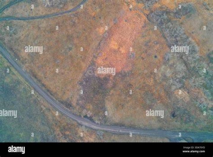 Aerial view of destruction caused by the wildfire in Lahaina, Maui, Hawaii. 14 August, 2023. The death toll has risen to 114 and is expected to keep climbing