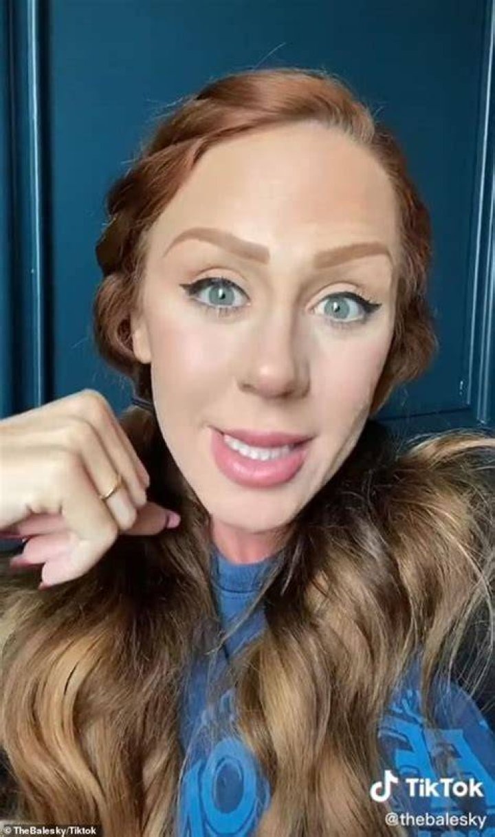 Amie Balesky, 33, from Texas, described what she sees as a medium in a recent TikTok video, saying spirits are like 'blips' or 'positive or negative disturbances' that hover around