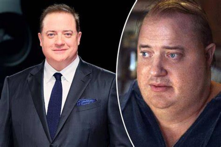 Comeback king: Brendan Fraser earned Best Male Actor in a Leading Role for The Whale