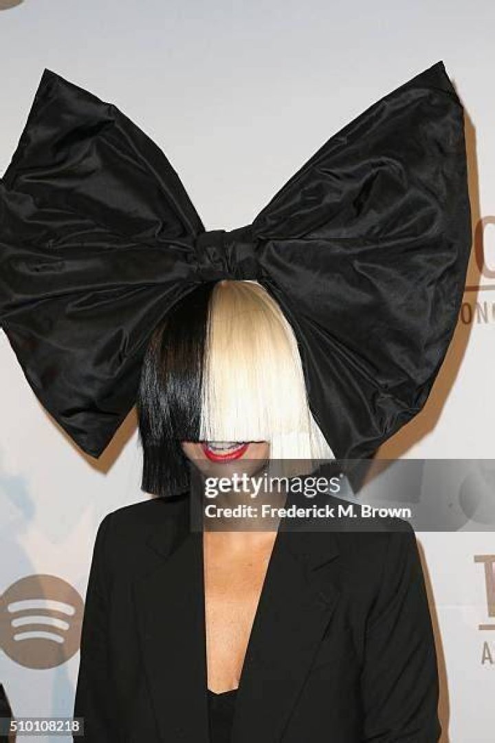 Double trouble: Singer/songwriter Sia and dancer Maddie Ziegler performed Chandelier at the event
