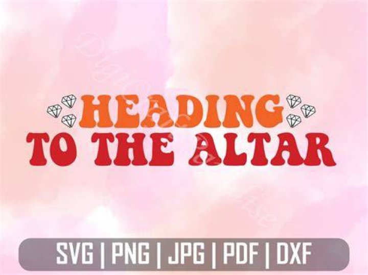 Heading to the altar: The couple got engaged in February 2020