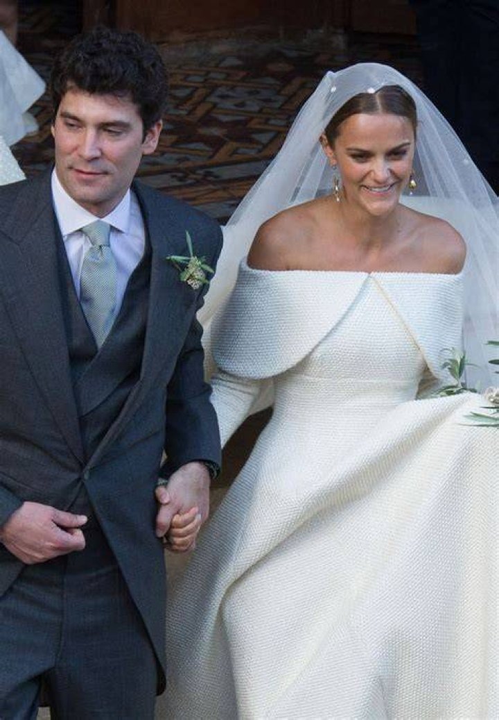 His sister Lady Charlotte Wellesley, 30, married Colombian billionaire Alejandro Santo Domingo at the Duke's family estate in Dehesa Baja, Spain in May 2016