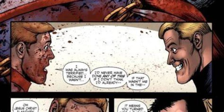 Homelander Eats Baby Comic