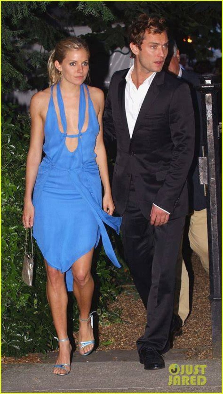 Jude was Sienna's highest-profile lover