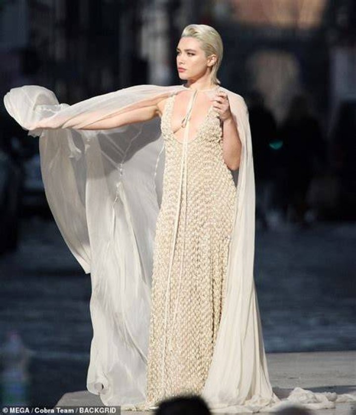 Last year she experienced controversy when she posed in a sheer pink dress which left her nipples on show