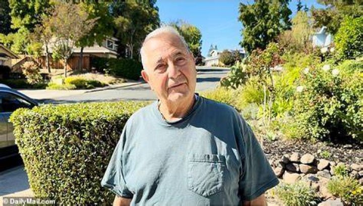 Lou Rossi, an elderly neighbor, described Emerson (pictured) as a sweet man who recently helped him find items in a local Safeway grocery story and let him take some logs from his house to build a work bench for his own son