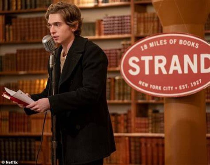 Meanwhile: Austin Abrams plays a humbug teen who gets close to Lily in a typical quirky rom com dynamic where they carry out each other's whimsical dares