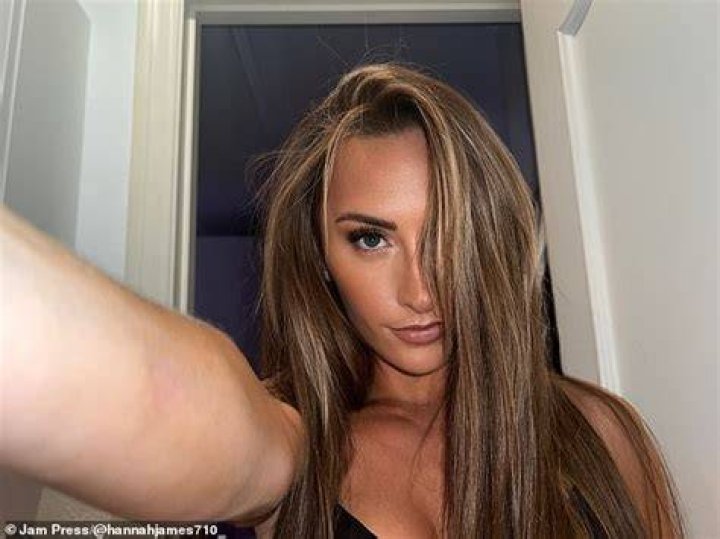 Model Hannah James (pictured) showed off how using raw egg in homemade bubble bath can create a mountain of bubbles