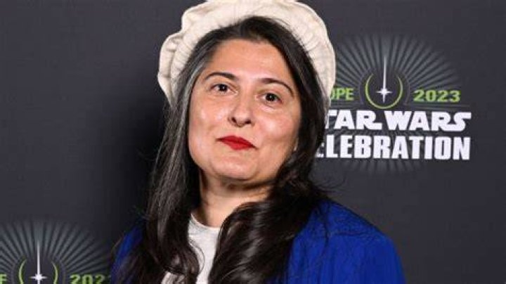 Star Wars director Sharmeen Obaid-Chinoy, 45, (pictured in 2022) has said 'it's about time' a woman shaped a film for the franchise