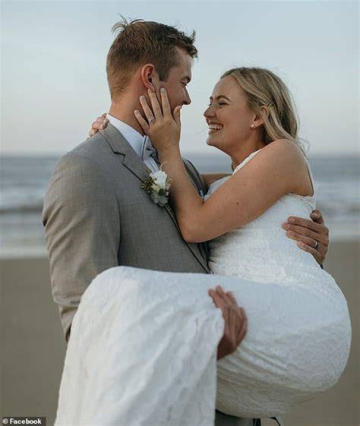 The Reno couple had gotten married last June, with Watson's co-workers setting up a GoFundMe to help his widow and child