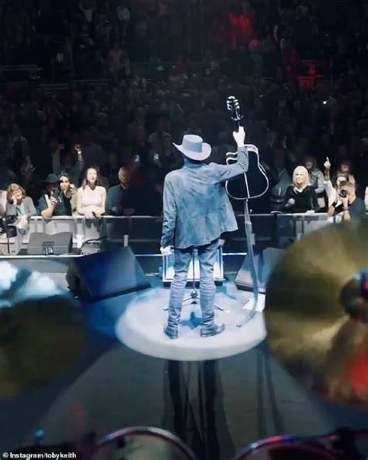Toby Keith made his final Instagram post just one day before he died from stomach cancer. He posted a video to Instagram (pictured), captioned: 'And that¿s a wrap on the weekend, y¿all. Back to it'