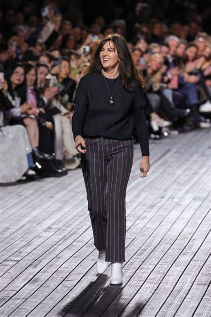 Viard started at Chanel as an intern and quickly climbed the ladder, becoming Lagerfeld's trusted right-hand woman (pictured in 2012)