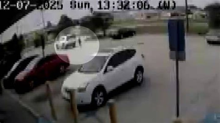 Video shows a white SUV flipping on the northbound freeway near Whittier Boulevard around 4 p.m. Sunday